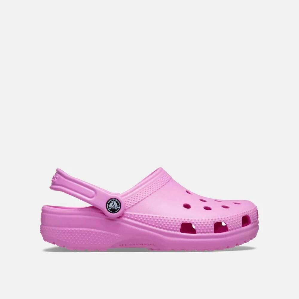 NEW CROCS unisex classic clogs in taffy pink